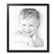 ArtToFrames 24x28" Matted Picture Frame with 20x24" Single Mat Photo Opening Framed in 1.25" Black and 2" Mat (FWM-3926-24x28)